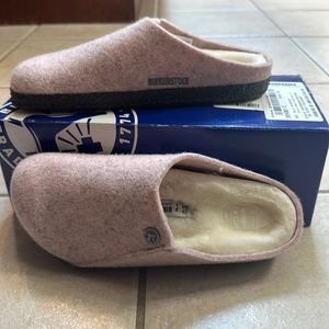 Brand new, with box, Women’s Birkenstock Zermatt Rivet in soft pink